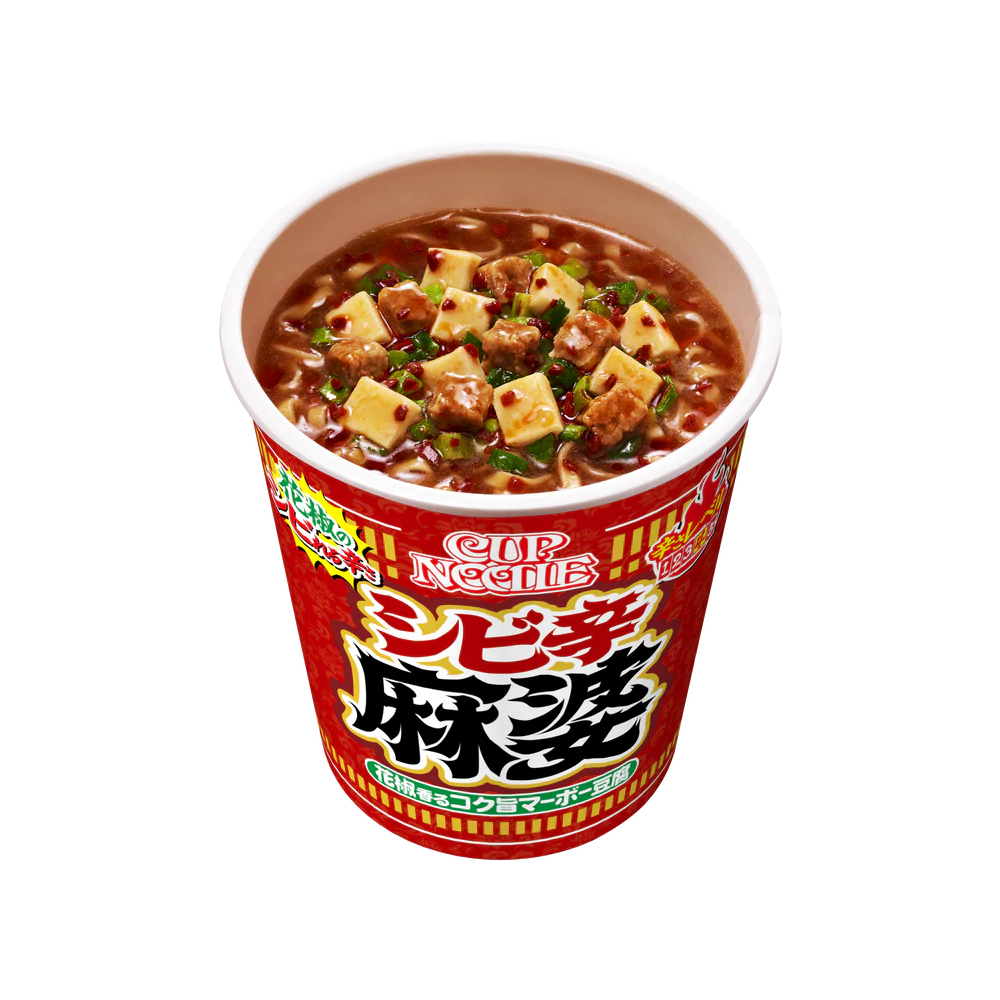 닛신 컵누들 산초향 매운 마파두부맛 라멘 빅 101g
