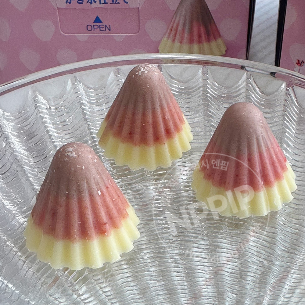 메이지 아폴로 딸기 팥빙수맛 초콜릿 42g