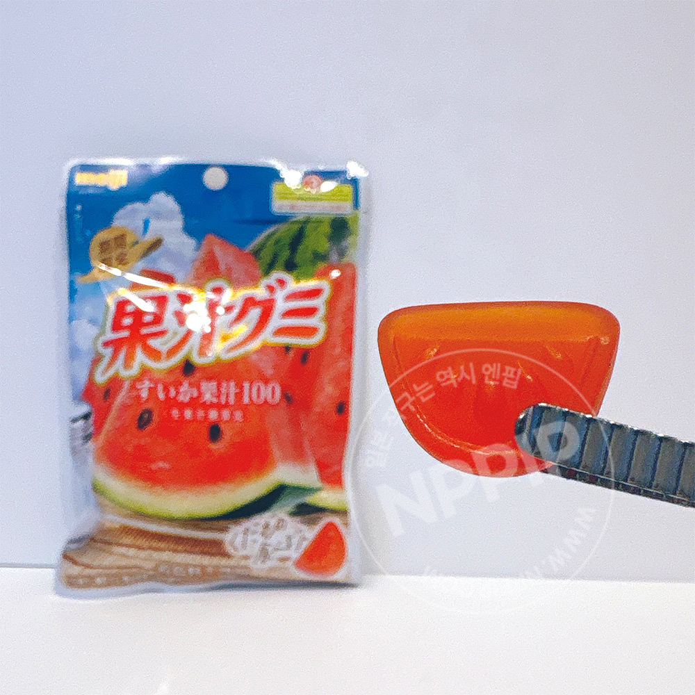 메이지 과즙 구미 젤리 수박맛 47g