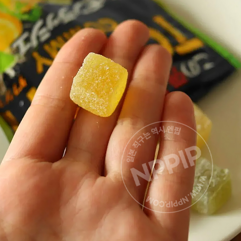 카바야 터프 구미 하드 젤리 레몬 러쉬 100g