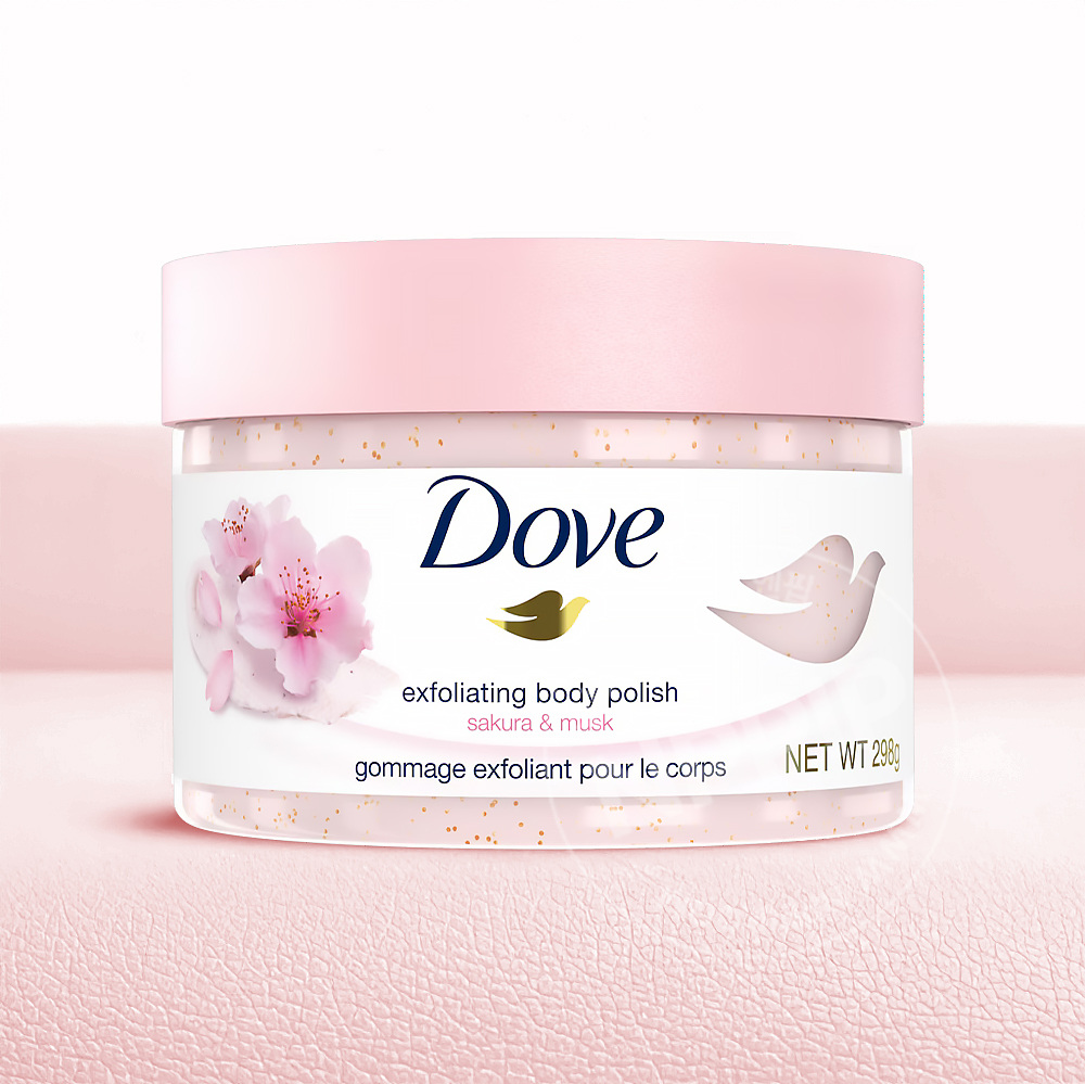 일본 도브 크리미 바디 스크럽 5종