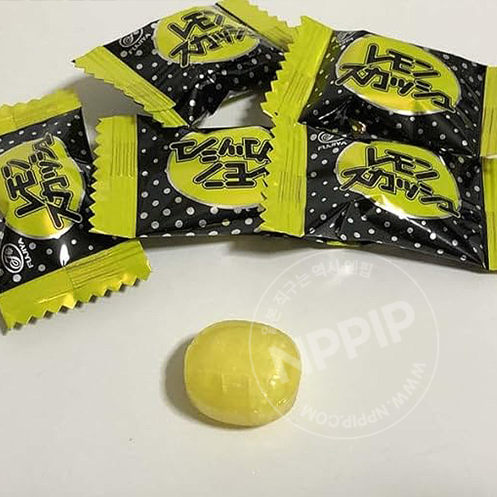 후지야 레몬 스쿼시 캔디 사탕 51g