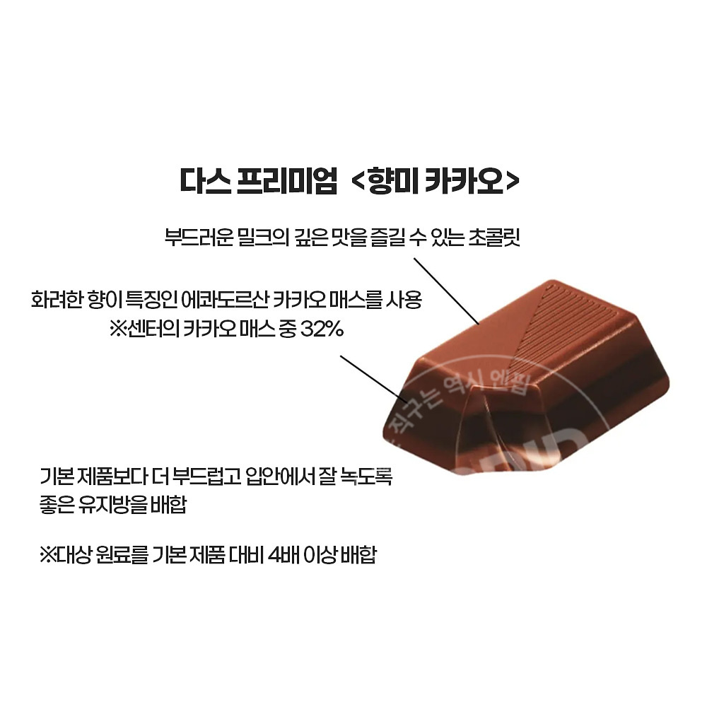 모리나가 다스 초콜릿 프리미엄 방순카카오 12개입