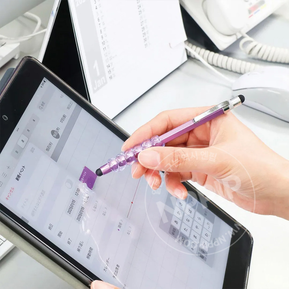 쿠츠와 프뉴 스파이럴 실리콘 펜슬 연필 그립 홀더 6종