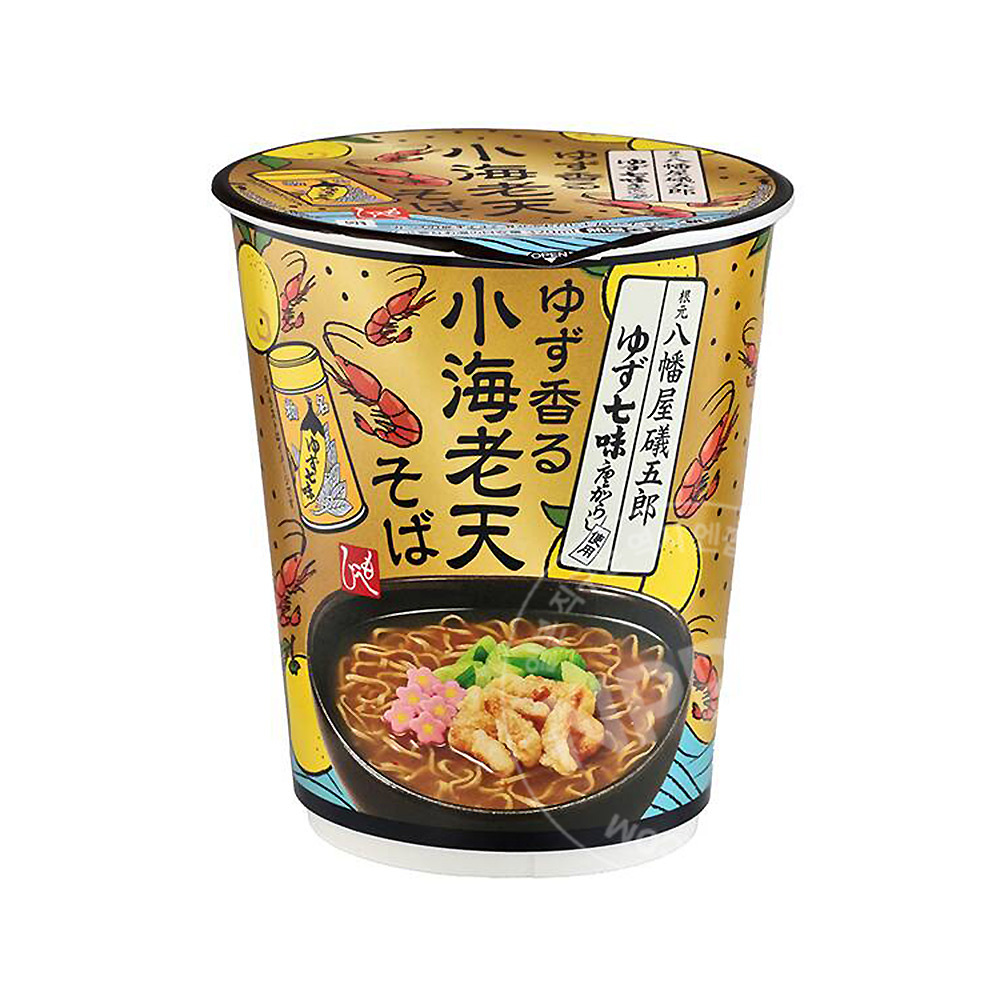 칼디 유자향이 나는 새우 튀김 소바 71g