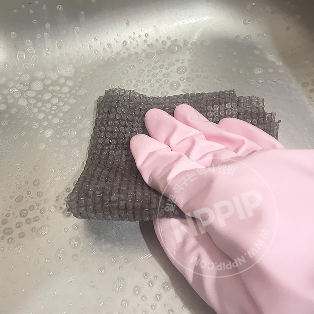 다이소 주방 욕실 다용도 청소 스크럽 타월 시트