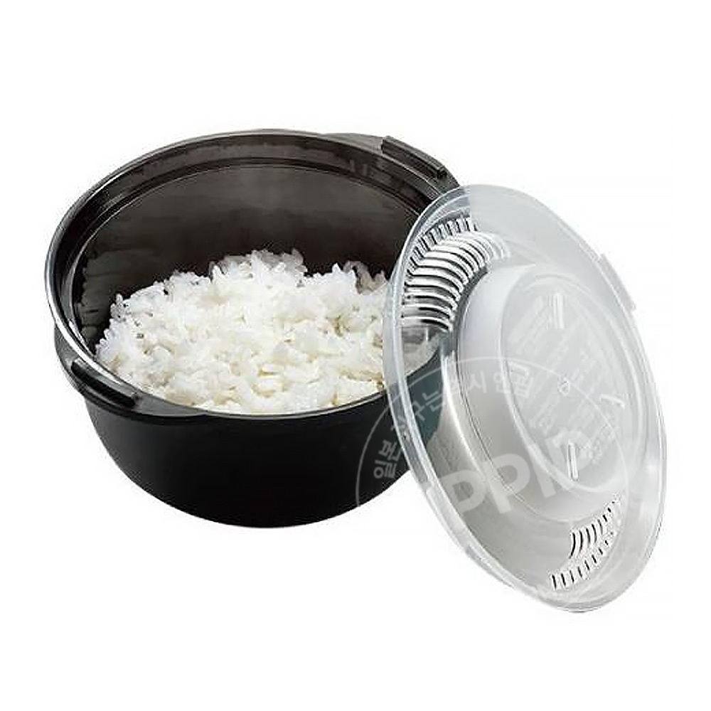 다이소 전자레인지로 짓는 밥 간편 밥솥