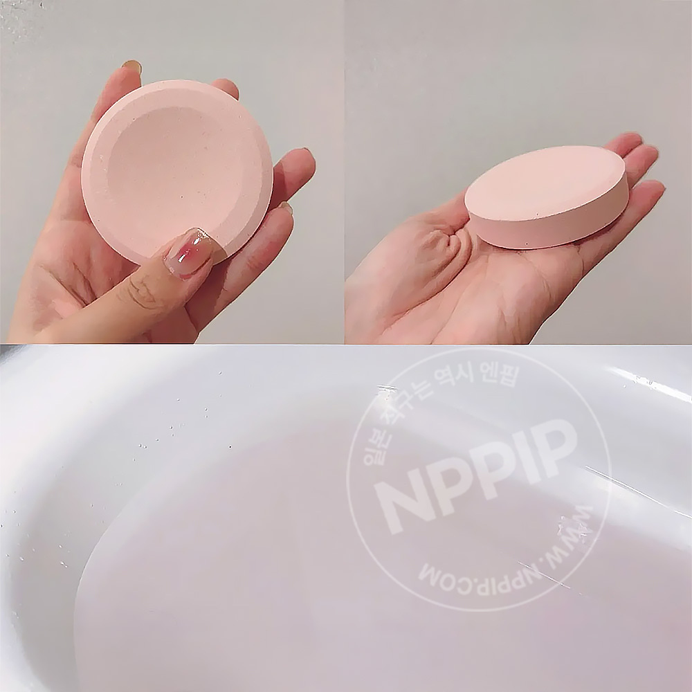 아스제약 오프롬 타블렛 탄산 입욕제 츄베로즈 향기 4개입