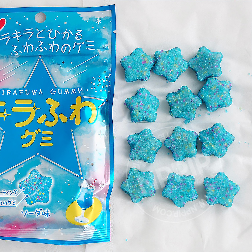 노벨 키라후와 소다맛 별모양 일본 젤리 구미 50g