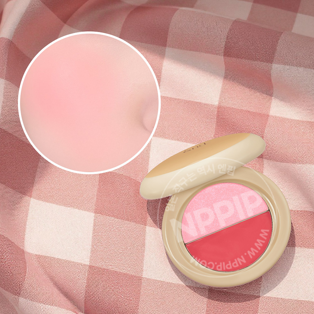 앤드바이롬앤 로손 도라야끼 립앤치크 블러셔 3종