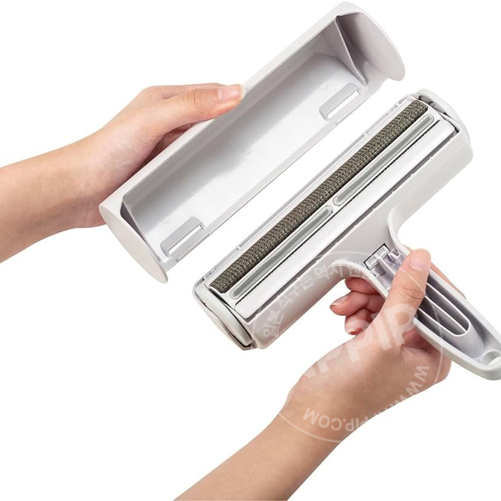 닛뽄실 팩팩 롤러 다회용 옷 강아지 털 먼지 제거제 돌돌이