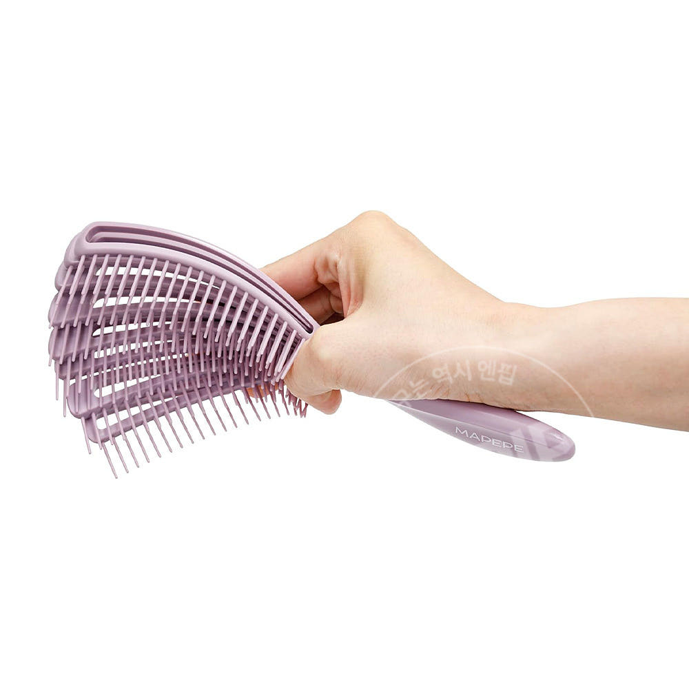 마페페 핑거 플렉스 브러쉬 헤어케어 빗 MAPEPE
