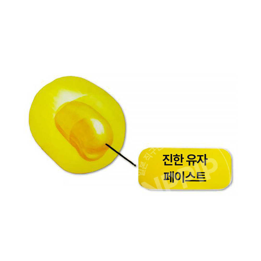 리본 생 유자 목캔디 사탕 48g