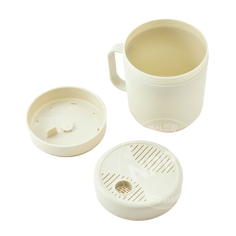 3coins 1인 전자레인지 밥솥 소형 캠핑 밥통 밥짓기