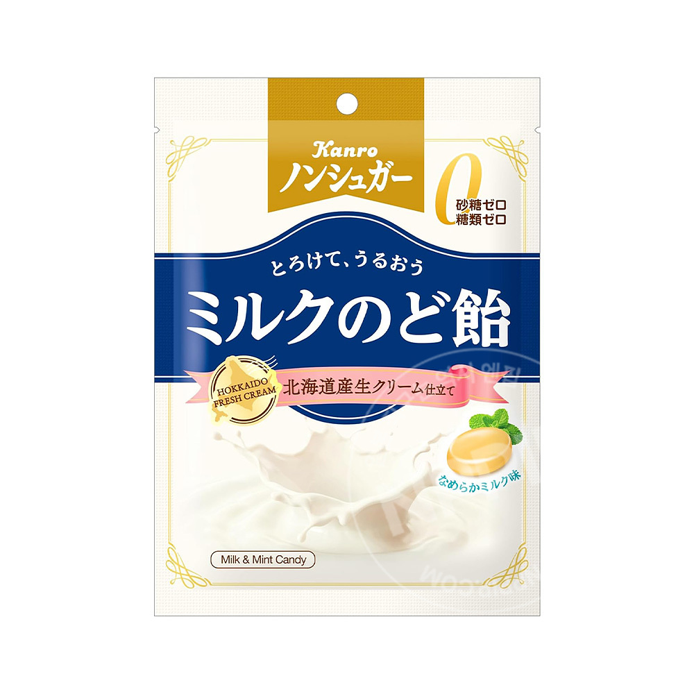 칸로 밀크 목캔디 노도아메 목사탕 논슈가 72g