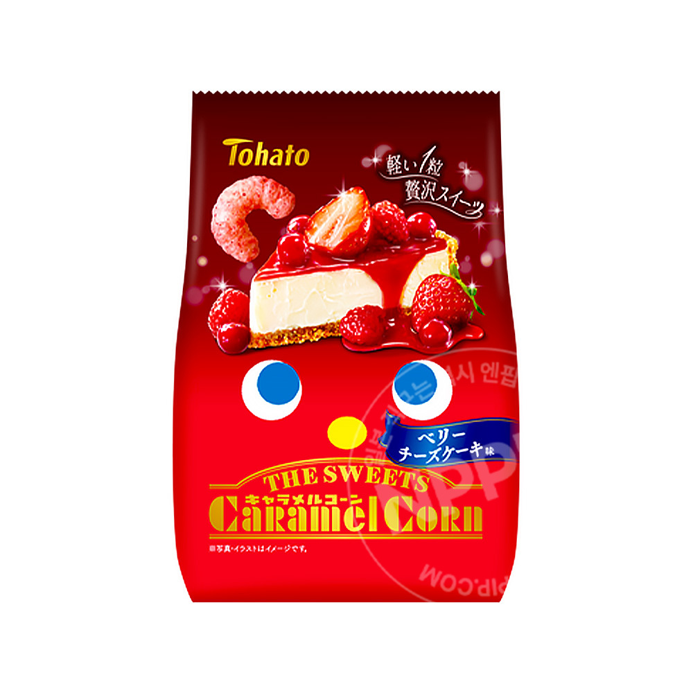 토하토 캬라멜콘 베리 치즈케이크맛 52g