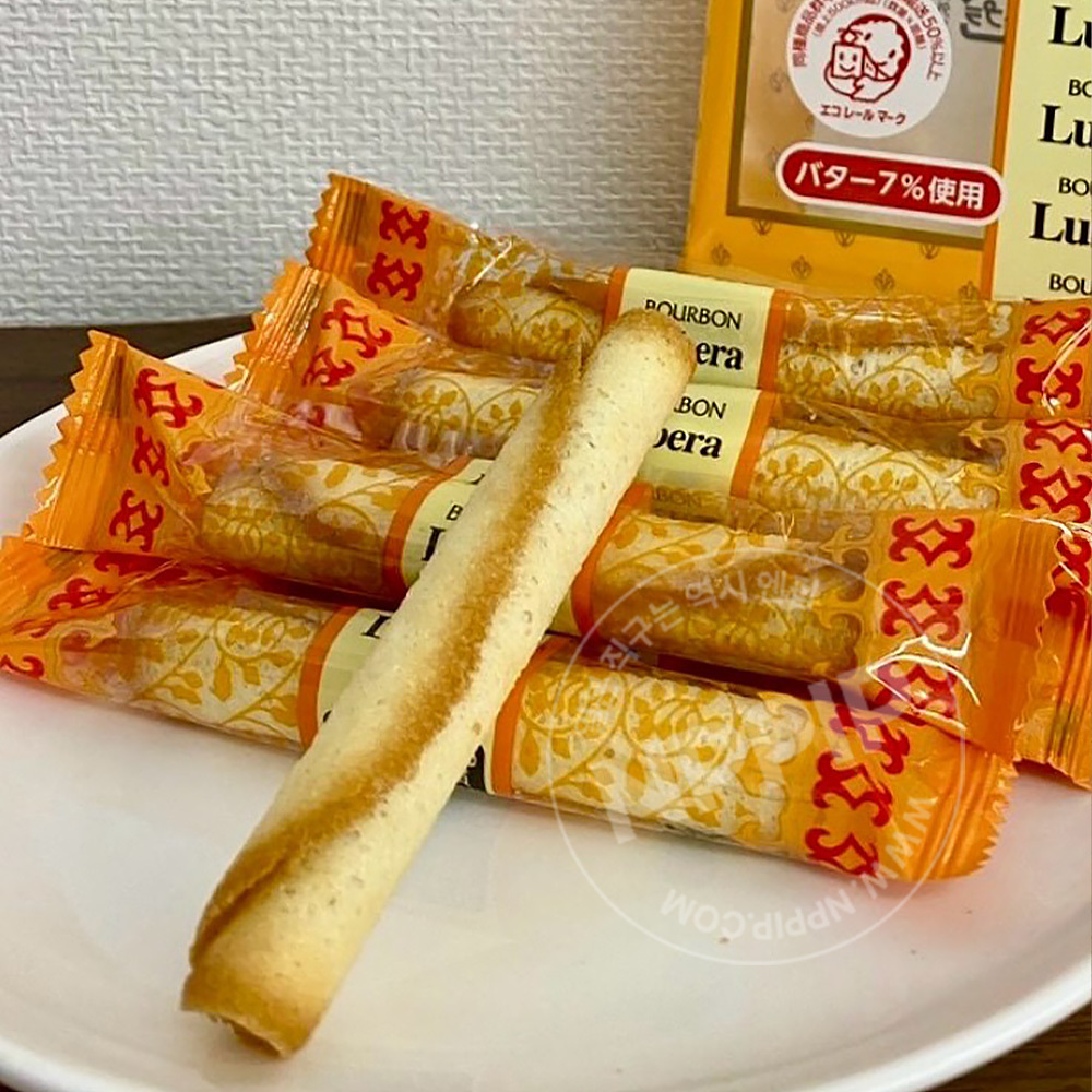 부르봉 루베라 랑그드샤 일본 쿠키 과자 8개입