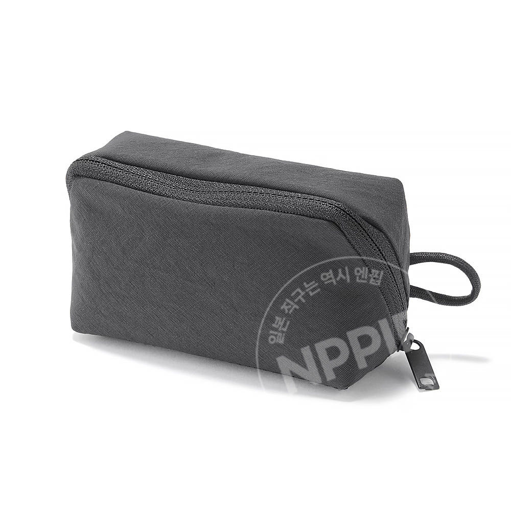 무인양품 링클 나일론 크게 열리는 파우치 S 3종