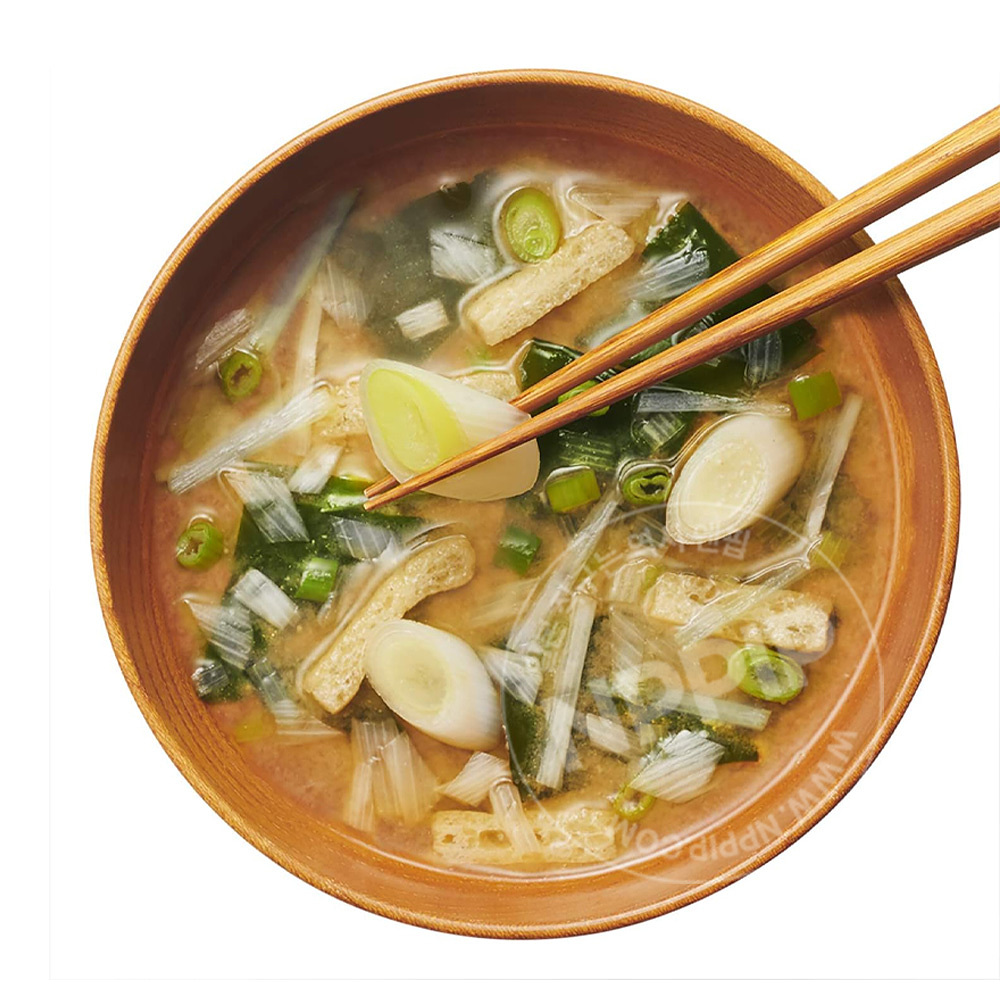 히카리 미소시루 된장국 부드러운 감칠맛 대파향