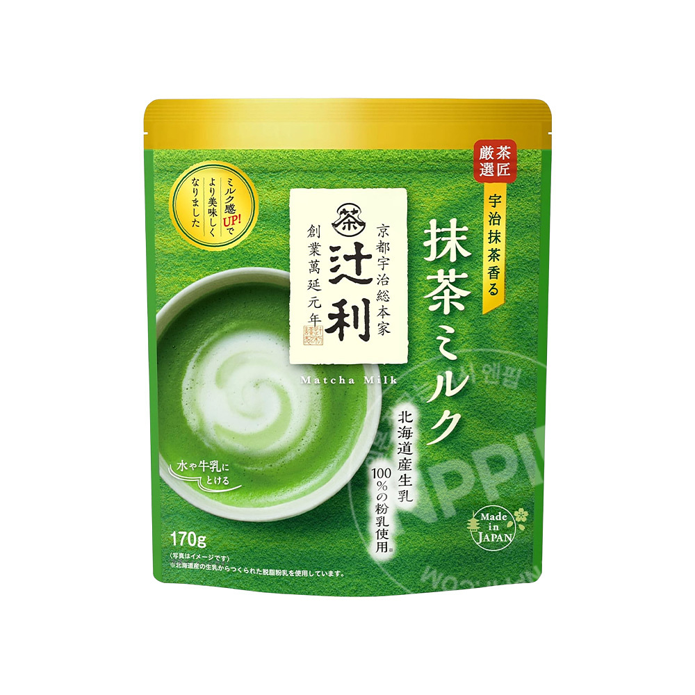 카타오카 츠지리 일본 우지 말차 밀크 파우더 170g 부드러운맛