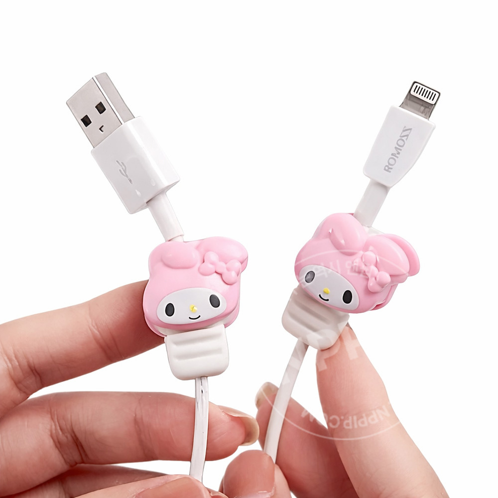 산리오 케이블 프로텍터 충전선 보호 캡 커버 3종