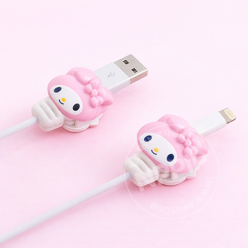 산리오 케이블 프로텍터 충전선 보호 캡 커버 3종