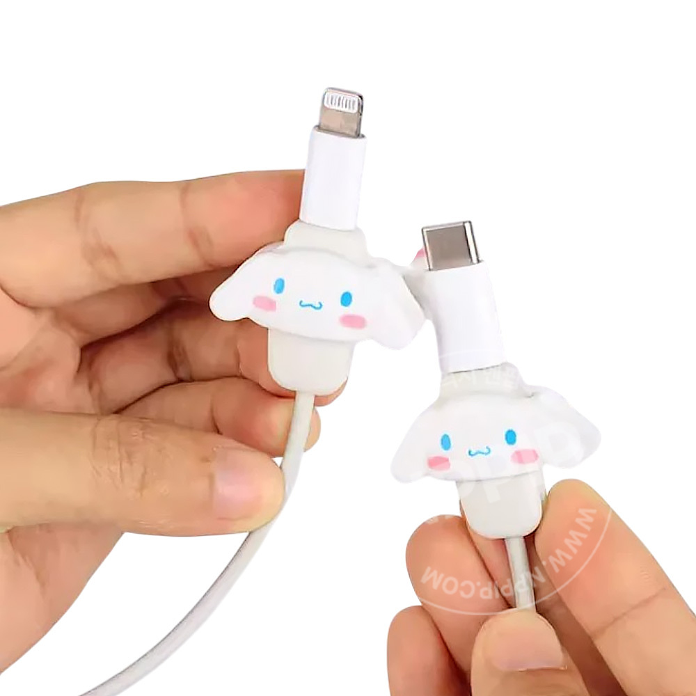 산리오 케이블 프로텍터 충전선 보호 캡 커버 3종