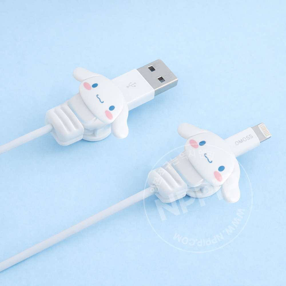 산리오 케이블 프로텍터 충전선 보호 캡 커버 3종