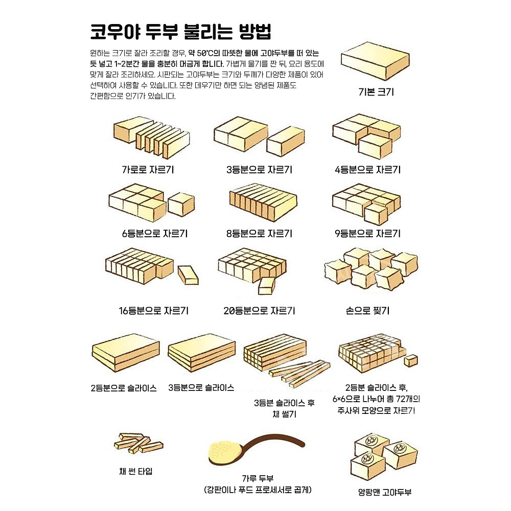 미스즈 코우야 일본식 건두부 160g