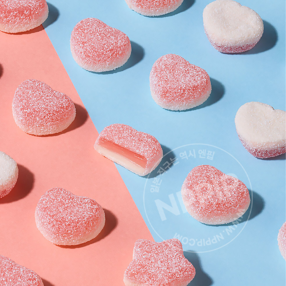 칸로 퓨레마로 피치 복숭아맛 젤리 구미 55g