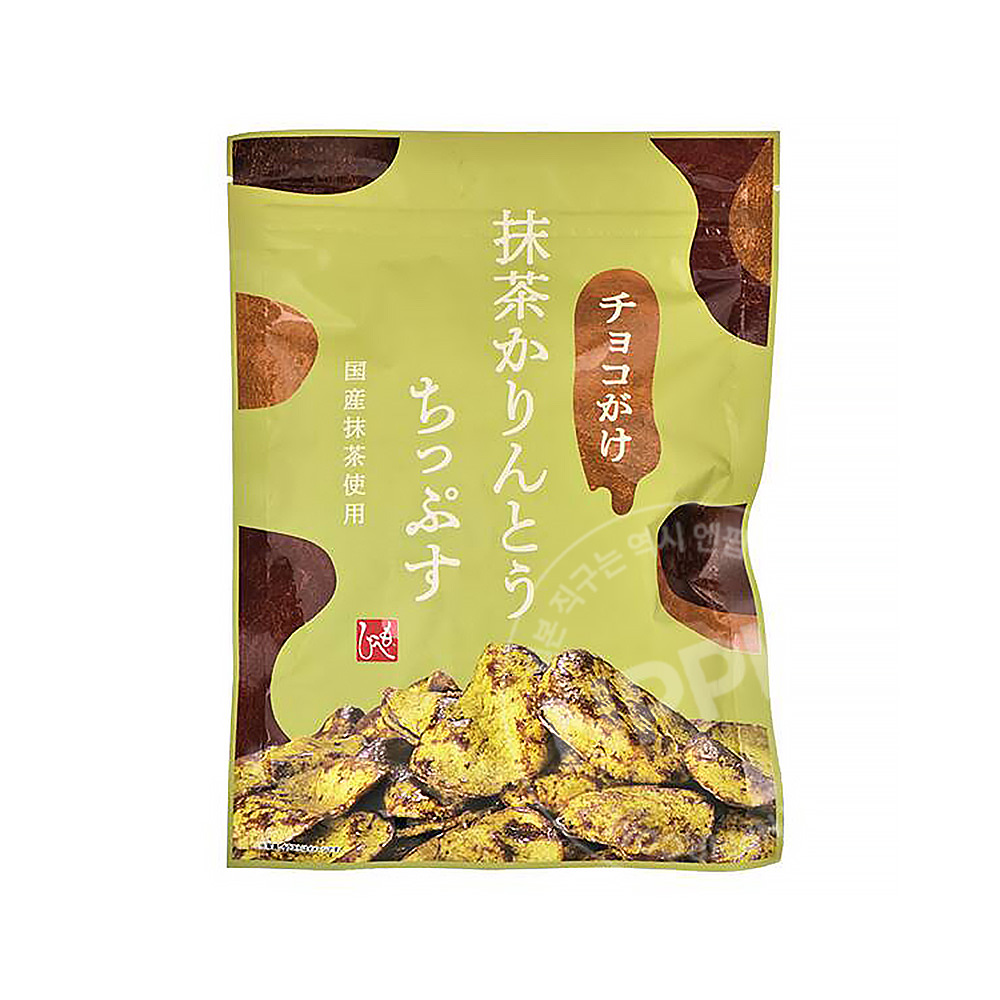 칼디 초코카케 말차 카린토 칩 일본 과자 스낵 60g