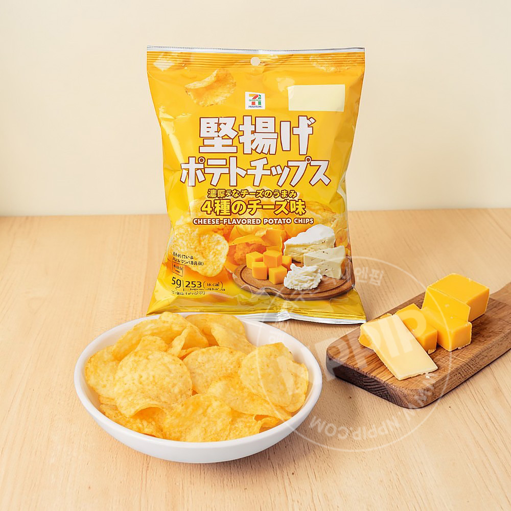 세븐일레븐 포테이토칩스 카타아게 치즈맛 감자칩 50g