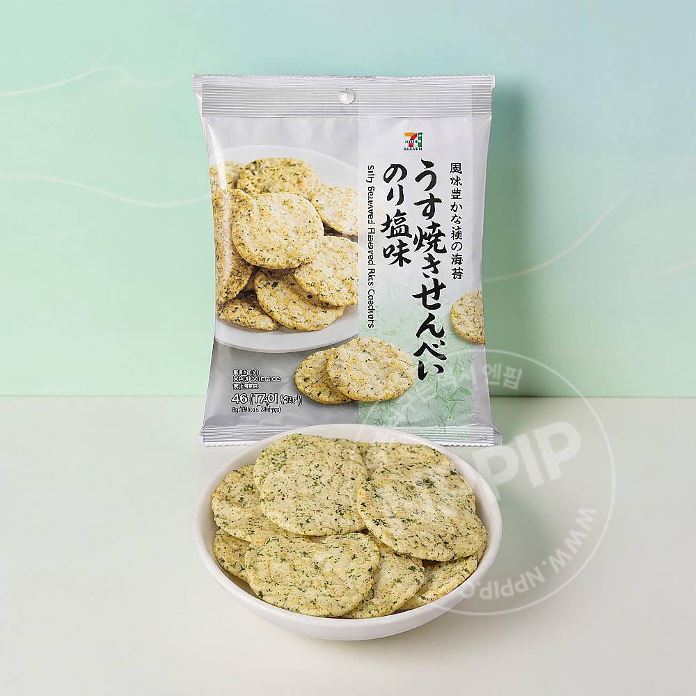 세븐일레븐 바삭하게 구운 김맛 센베이 40g