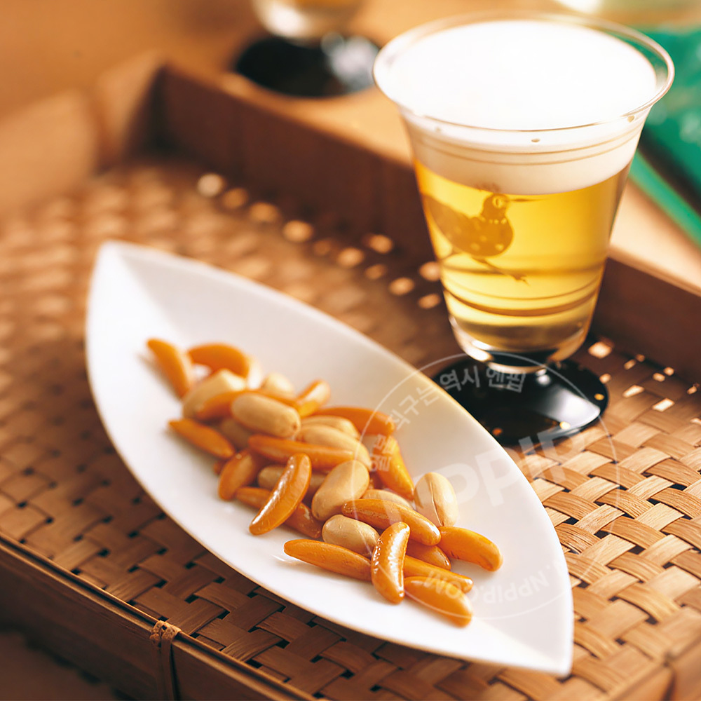 카메다 카키노타네 저염 스낵 일본 쌀과자 안주 6봉입