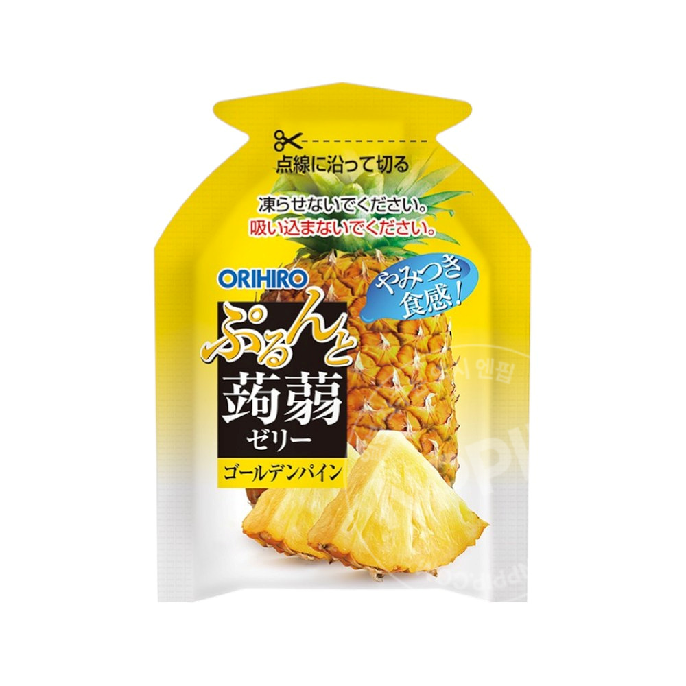 오리히로 곤약젤리 기간한정 골든 파인애플 6개입
