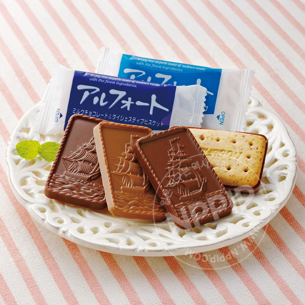 부르봉 알포트 미니 초콜릿 오리지널 패밀리사이즈 147g