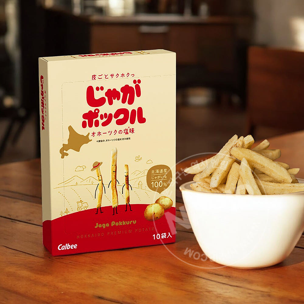 가루비 포테이토팜 자가포쿠루 일본 과자 4종