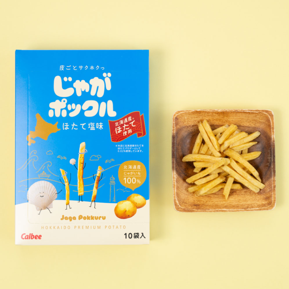 가루비 포테이토팜 자가포쿠루 일본 과자 4종