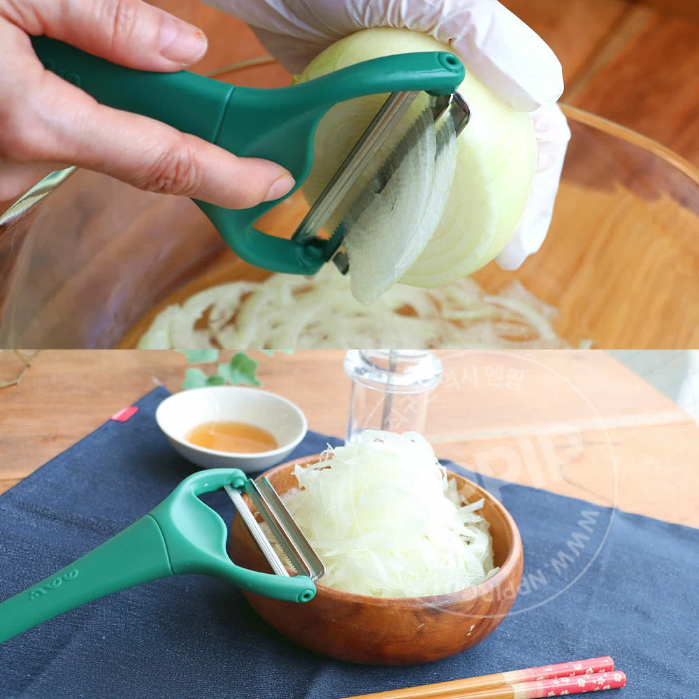 노노지 양배추 채칼 캬베피 CBP-04G 슬라이서 다용도 만능 채칼