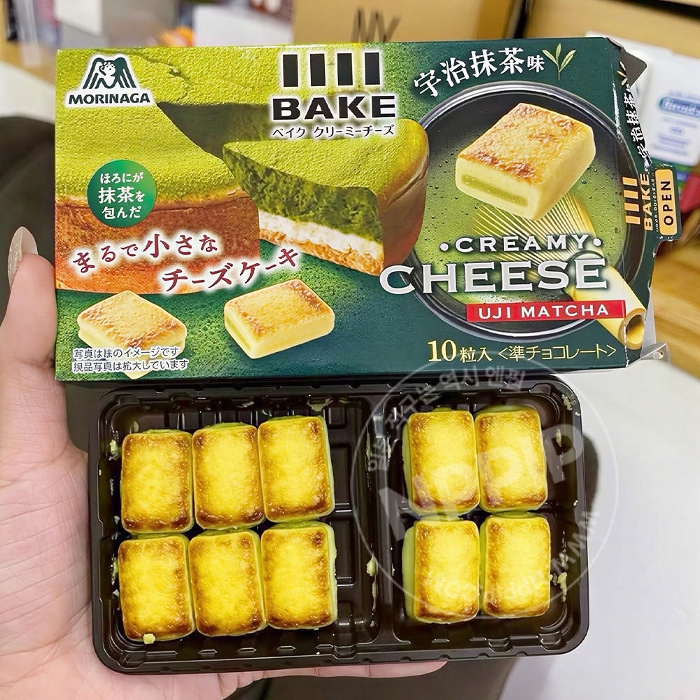 모리나가 베이크 크리미 치즈 10개입 2종