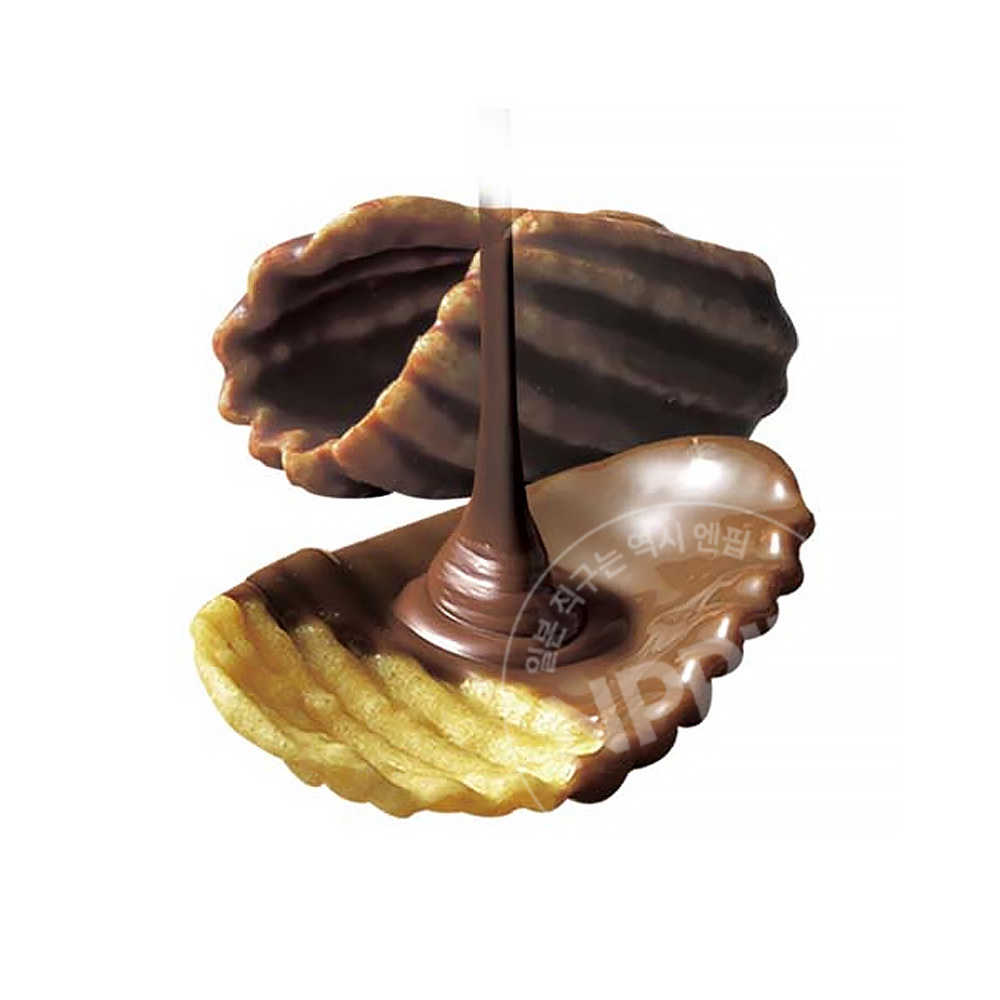 부르봉 자가초코 감자칩 37g 일본 과자