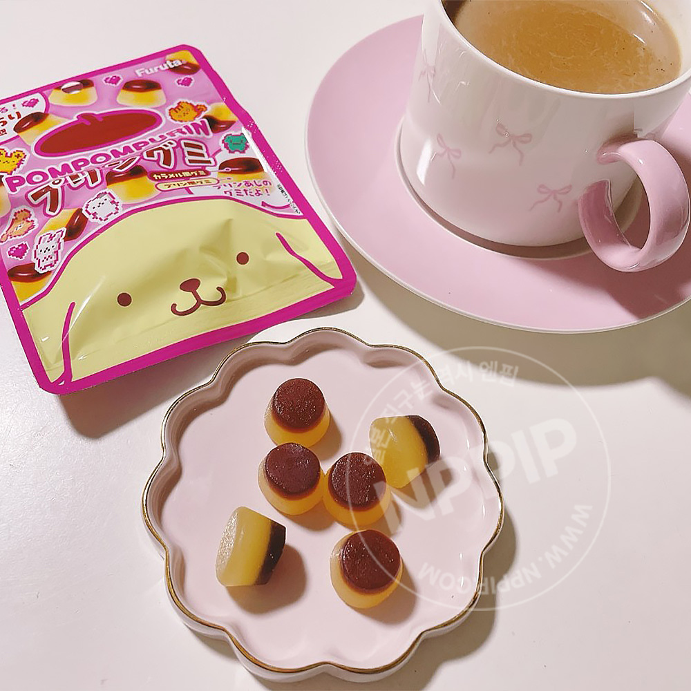 후루타 폼폼푸린 푸딩맛 일본 젤리 구미 28g