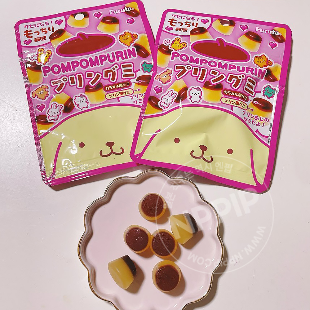 후루타 폼폼푸린 푸딩맛 일본 젤리 구미 28g