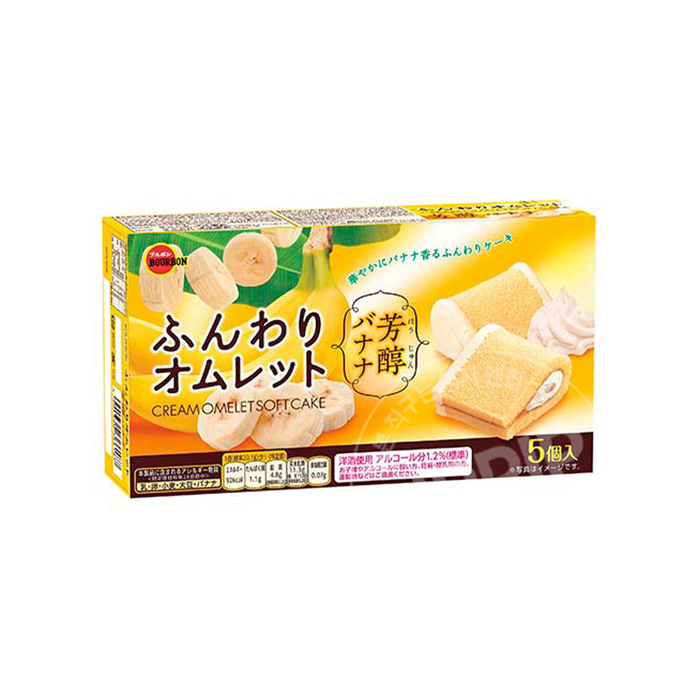 부르봉 훈와리 오믈렛 방순 바나나맛 5개입