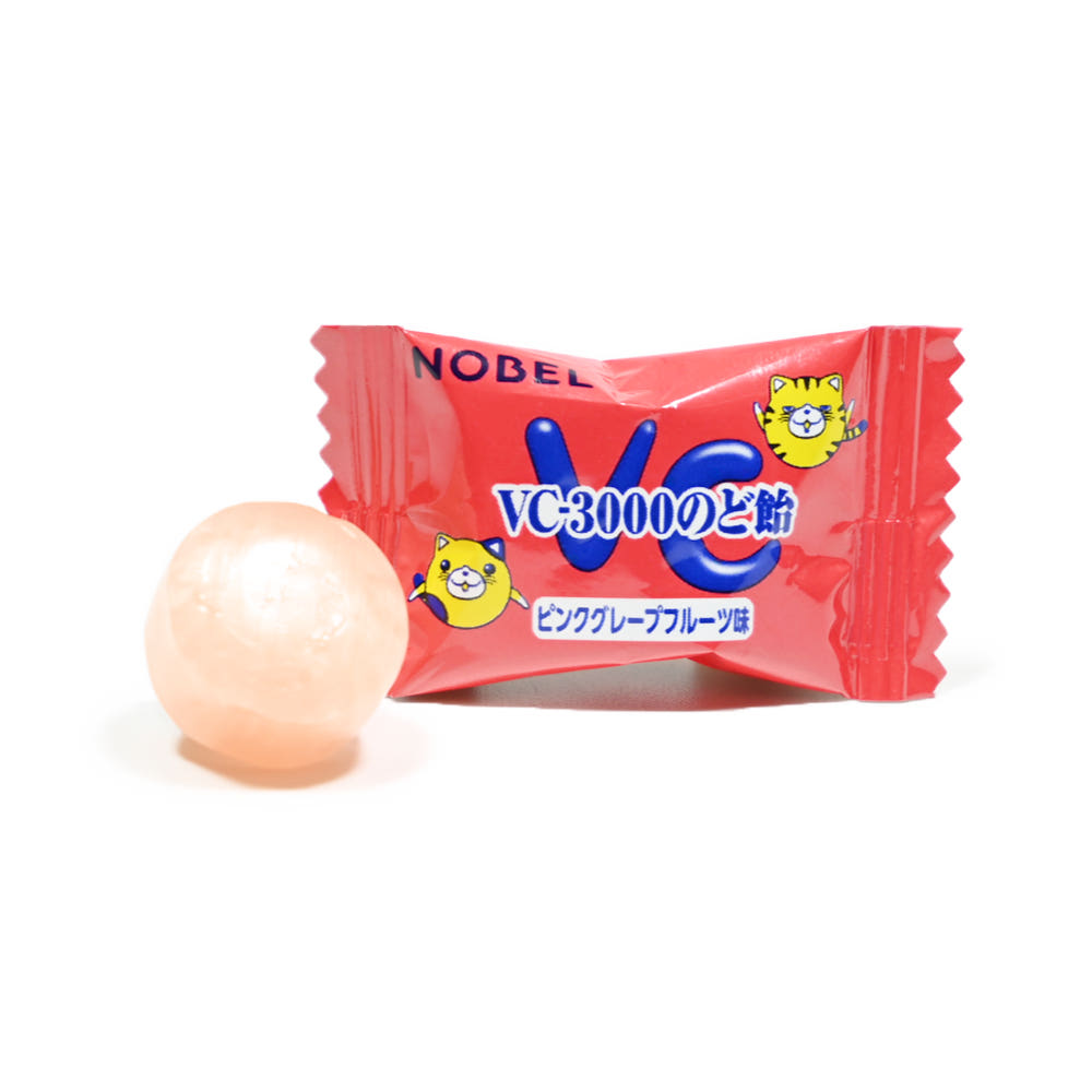노벨 VC-3000 목캔디 핑크자몽맛