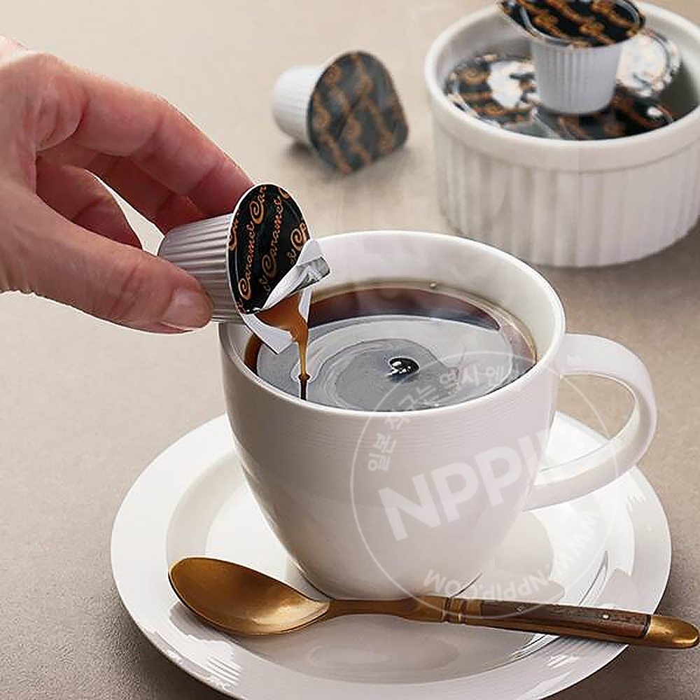 칼디 쁘띠 카페 캬라멜 시럽 포션 20개입