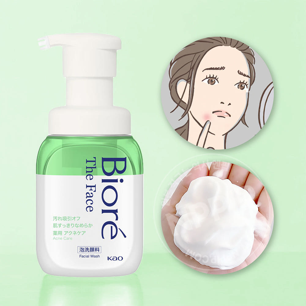 비오레 더페이스 워시 폼클렌징 클렌징폼 거품세안 6종