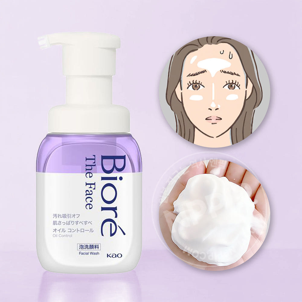 비오레 더페이스 워시 폼클렌징 클렌징폼 거품세안 6종