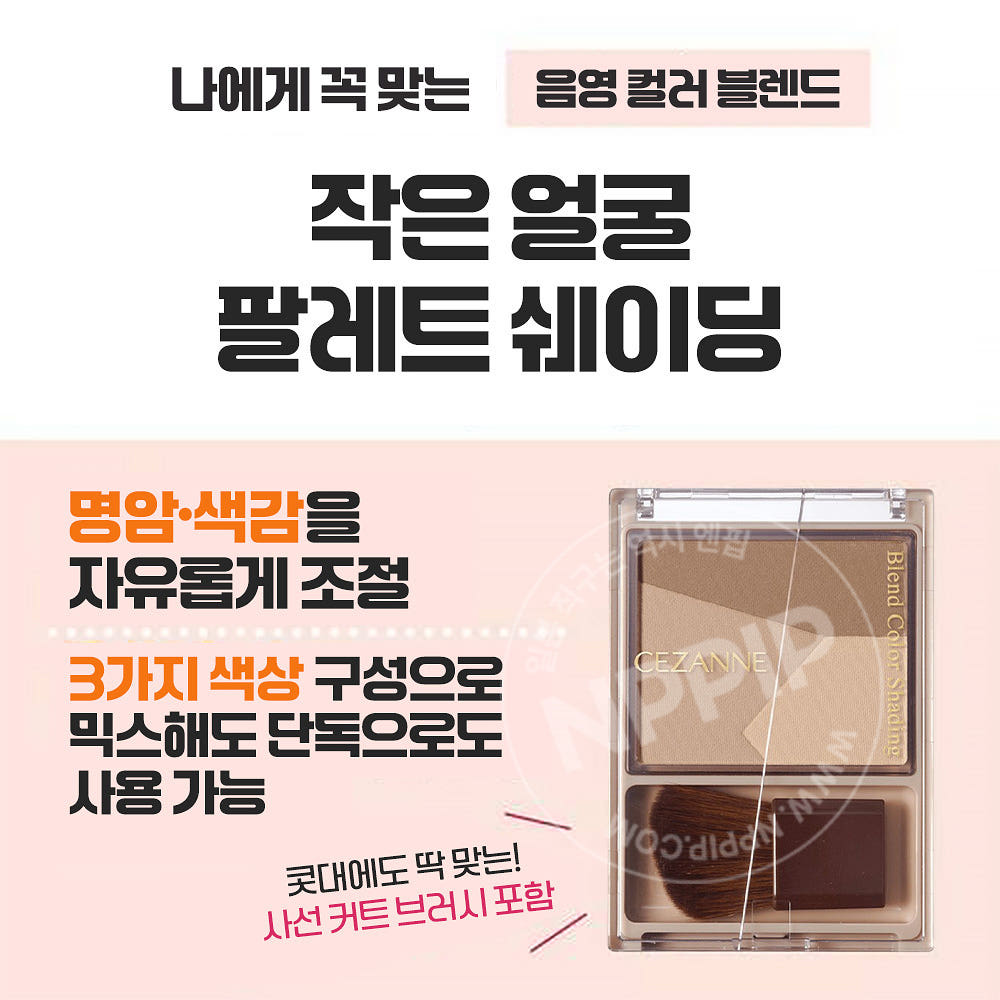 세잔느 블렌드 컬러 쉐딩 01 웜톤