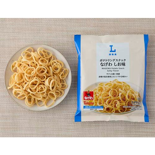로손 포테이토링 스낵 나게와 소금맛 62g
